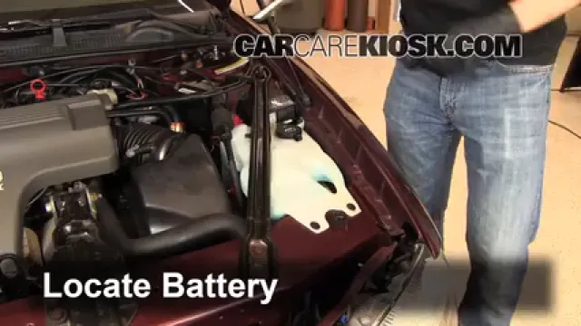 1999 Chevrolet Monte Carlo Z34 3.8L V6 Battery Replace